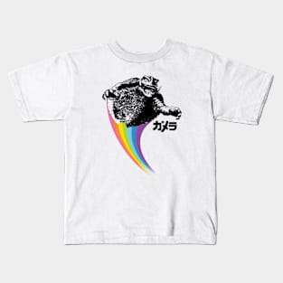 GAMERA FLYING RAINBOW (4 light tees) Kids T-Shirt
